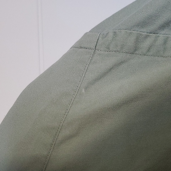 Ralph Lauren Size L Olive Green Button Down Shirt - Picture 6 of 8